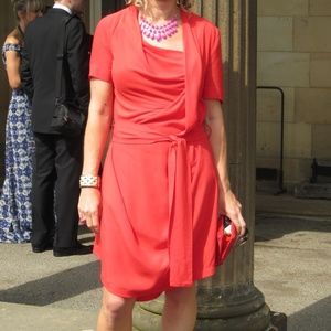 Vivienne Westwood Pillar Box Red Anglomania Dress